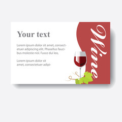 Wine card