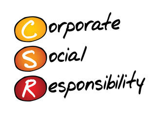 Corporate Social Responsibility (CSR), business concept