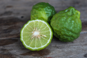 Bergamot fruits