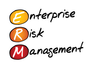 Enterprise Risk Management (ERM), business concept acronym