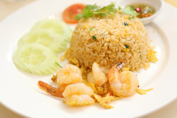 fried rice with shrimp