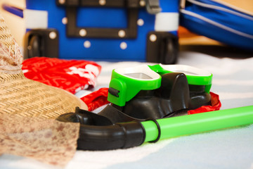 Packing a suitcase for summer