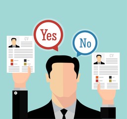 Job recruitment concept