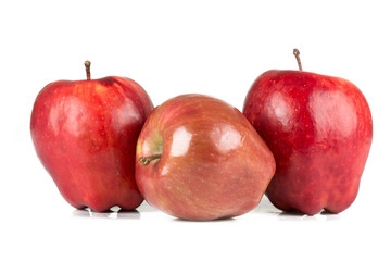 Red ripe apple