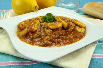 calamars à l'américaine