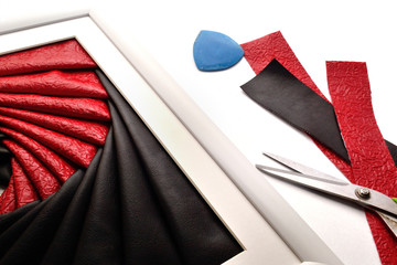 iris folding technique for example wall panels