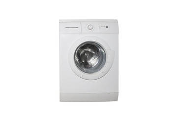 washing machine isolated on a white background
