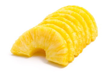 Ananas geschnitten