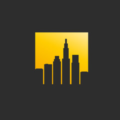 fond abstrait urbain