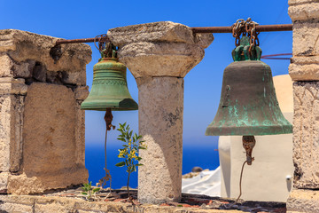 Obraz premium Santorini bells II