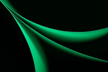 Foto auf Alu-Dibond abstract groen papier © Hennie36