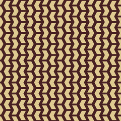 Geometric Seamless  Abstract Pattern with Golden Triangles