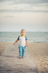 Baby walking