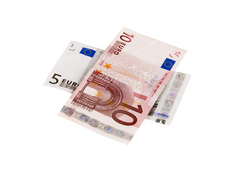 Obraz na płótnie Canvas Euro bills