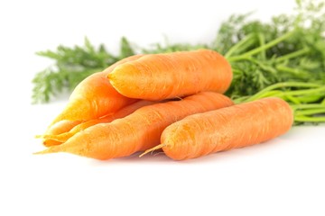 Karotten freigestellt