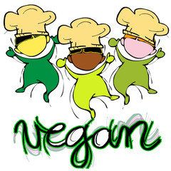 vegan chef: children