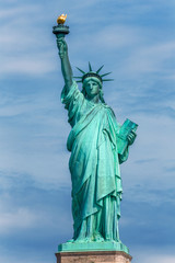 Fototapeta na wymiar Statue of Liberty New York American Symbol USA