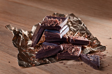 black chocolate
