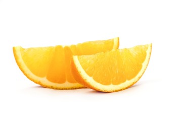 frisch aufgeschnittene Orangenscheiben