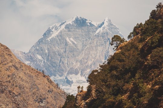 instagram filter Himalaya mountains