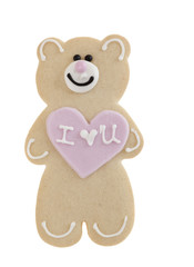 Shortbread teddy Bear