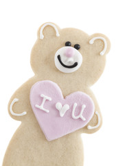 Shortbread teddy Bear