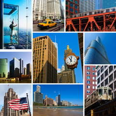Chicago Views Collage