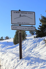 Panneau altitude