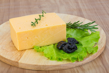 Yellow cheese