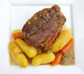 boeuf carottes en sauce