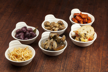 Traditional spanish Tapas