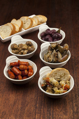 Traditional spanish Tapas