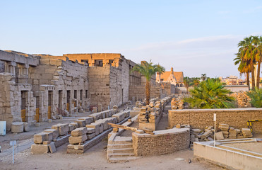 The ancient temple