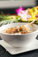 Thai Soup with Pork