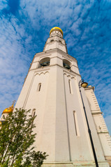 Ivan the Great Bell Tower and Assumption belfry in Moscow