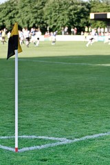 Obraz premium Soccer field