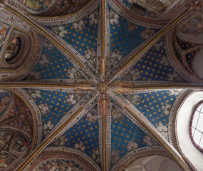 Dome in the Cathedral of Toledo, Spain