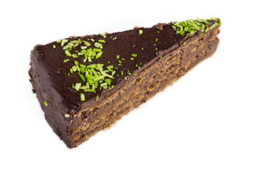 Piece of chocolate cake Garash