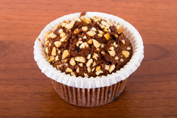 Cup Cake with Chocolate