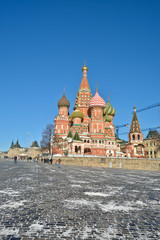 Fototapeta premium St Basil's Basilica - the world cultural heritage of UNESCO.