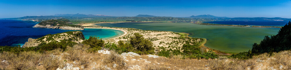 Voidokilia beach, Gialova lagoon, Navarino gulf