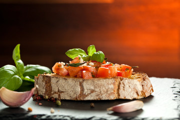 Frische Bruschetta