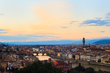 Fototapeta na wymiar View of Florence