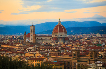 Fototapeta na wymiar Cattedrale di Santa Maria del Fiore, Florence