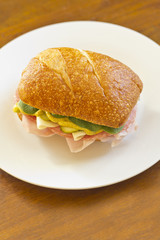 Ciabatta Roll Sandwich