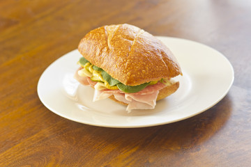 Ciabatta Roll Sandwich