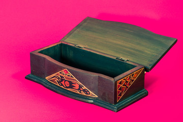 Pink vintage box