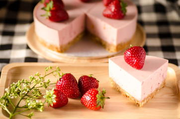 Strawberry cheesecake