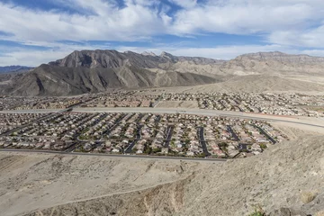 Poster Desert Housing near Las Vegas © trekandphoto