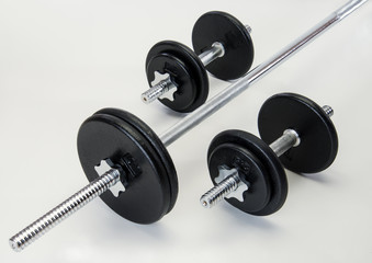 Naklejka na ściany i meble Iron Weights Set